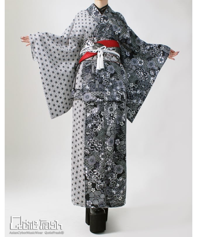 人気色!! QutieFrash 2024 浴衣セット パープル