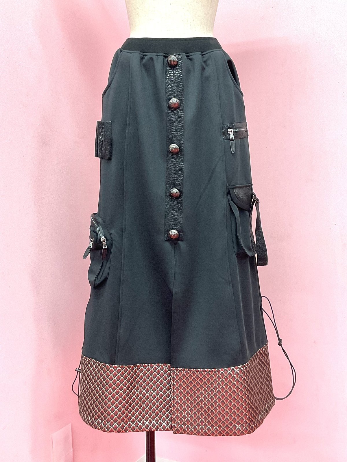 キューティーフラッシュ　ミリタリーロングスカート　サイバー　ゴスロリ キューティーフラッシュ ミリタリーロングスカート サイバー