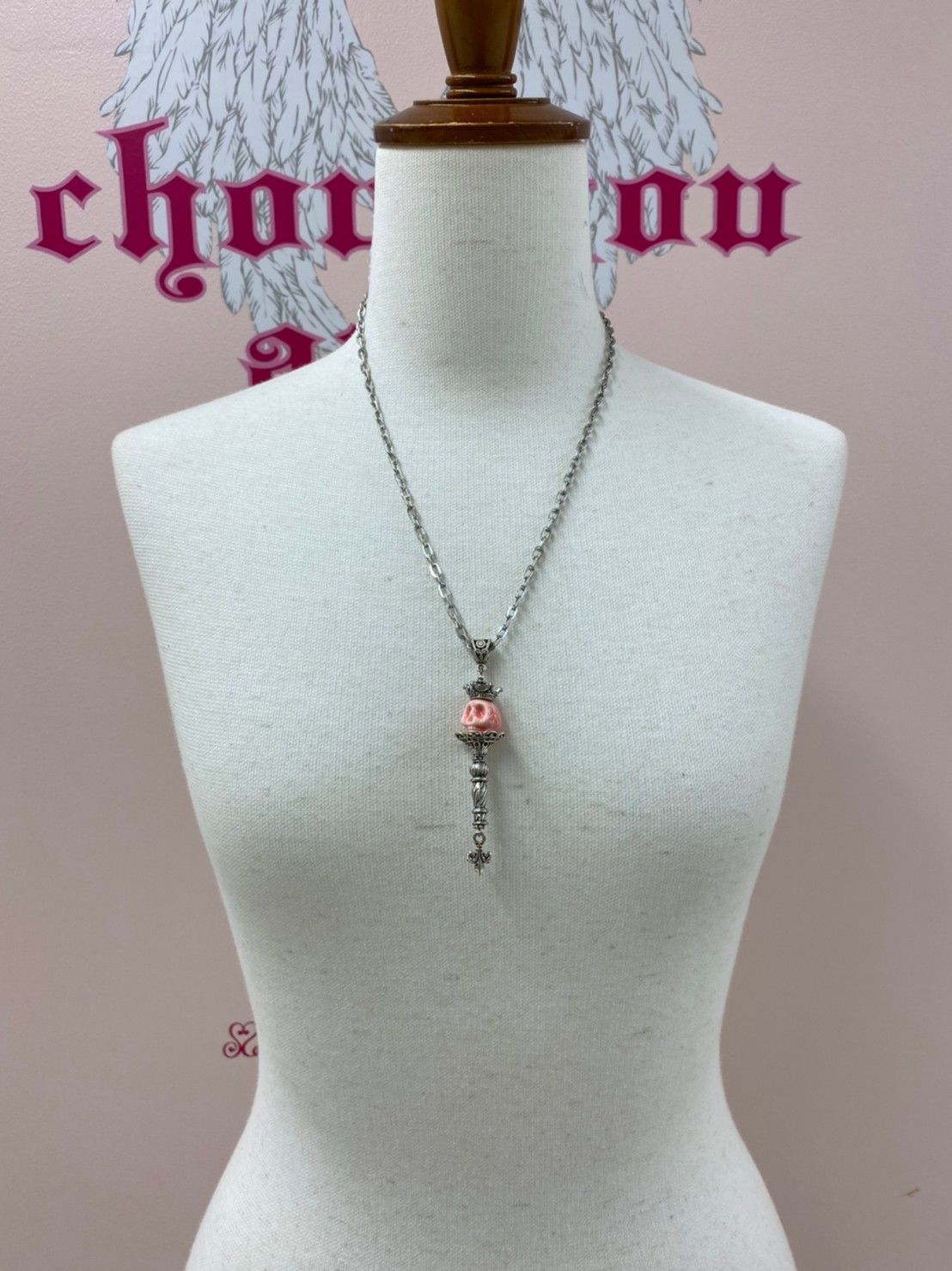 Phantom Jewelry》スカルロッドネックレス | TyCHEMaria & cho