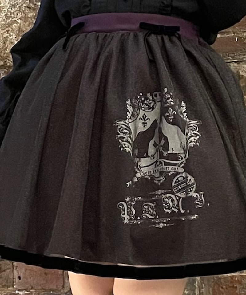 プトマヨ　猫耳コート PUTUMAYO》猫紋章スカート PSK-1 | TyCHEMaria & chouchou
