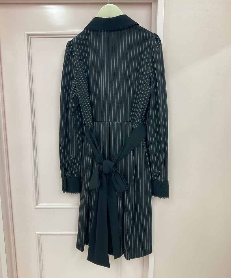 sheglit シェグリット　ピンストライプタックワンピース Sheglit》ストライプタックワンピース 874050-01 | TyCHEMaria &