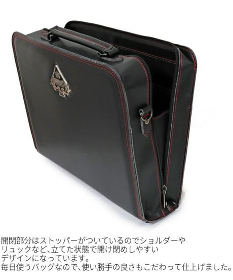 《Deorart》Spadeエンブレム 4way ダレスバッグ・リュック [スペード・ゴシック・モード] BG005