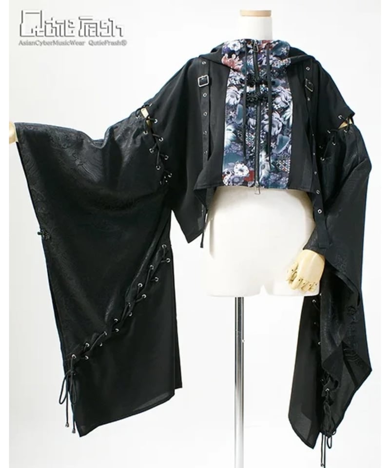 QutieFrash キューティーフラッシュ9765 チャイナ着物ショートカーデ