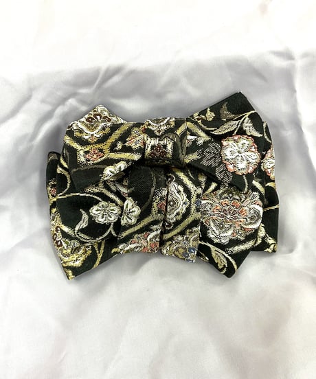 《おびるん》帯結びバレッタ　西陣織金襴　16