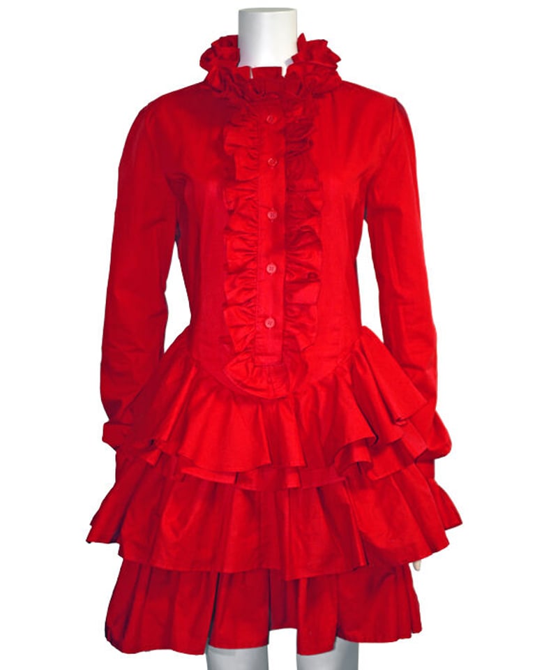 SEXY DYNAMITE LONDON》 SDLフリルシャツワンピース SD4-0023 