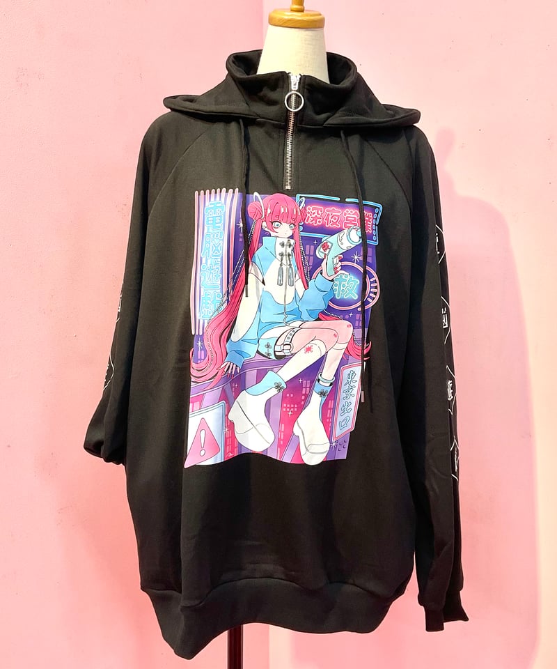 LISTENFLAVOR》A.YAMI×LISTEN FLAVORコラボ スタンドネックハー