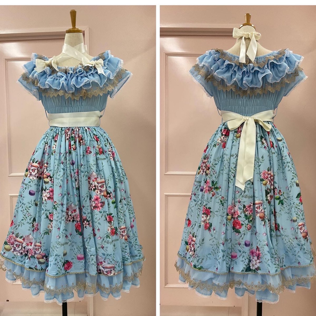 トリプルフォーチュン 水没薔薇 ワンピース Jsk Triple Fortune