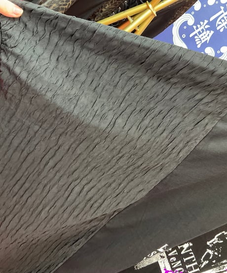 《SEXPOT ReVeNGe》LABYRINTH HIGH NECK WASHER BIG ポンチョ カットソー　SA681268