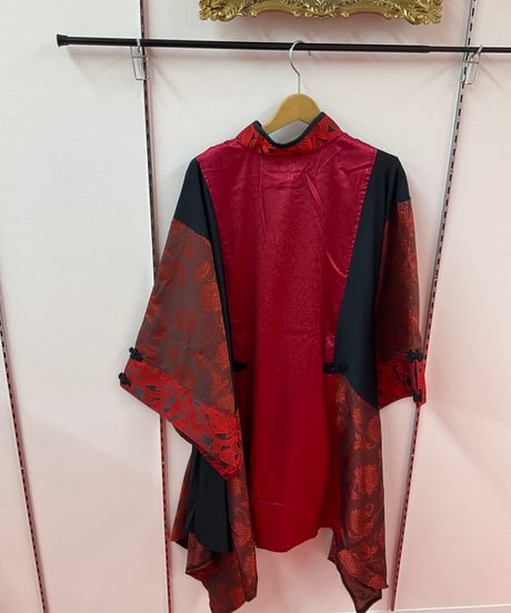 《Qutiefrash》着物チャイナチュニック 9876-OP