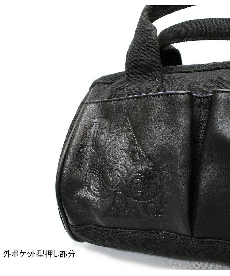 Deorart》Spadeエンブレム ロールボストン ツールバッグ [ スペード