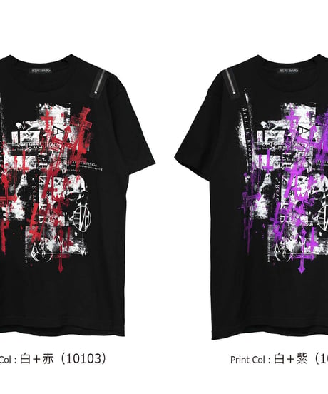 《SEXPOT ReVeNGe》ショルダーZIP オリジナルカットソー Dirt　SA681518