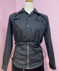 Qutiefrash》ラップ付きサルエルパンツ 9825-PT | TyCHEMaria &