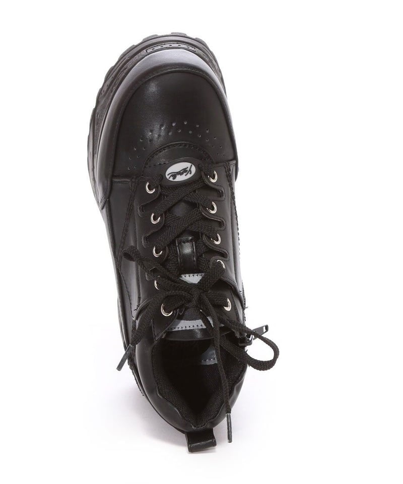 YOSUKE 》厚底フラットスニーカー（ブラック） 2810365 | TyCHEMaria