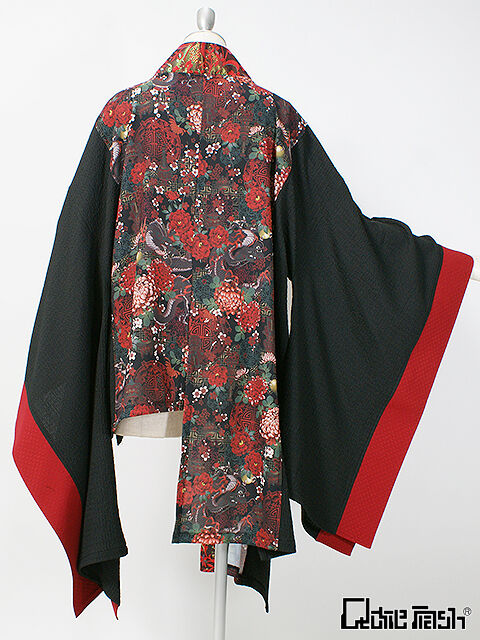 【新品】レア QutieFrash 着物袖 トップス 本物の 着物袖カーディガン QutieFrash トップス - トップス