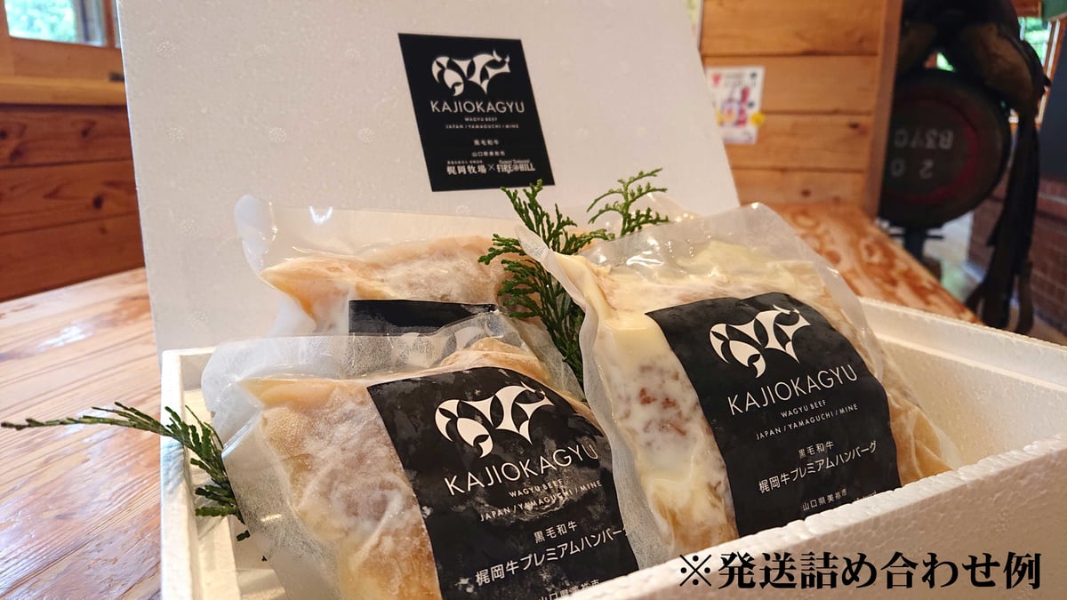 梶岡牛】プレミアムハンバーグ 200g | kajiokagyu