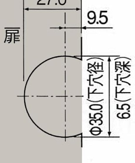 送料全国一律200円! 丁番金具16-20 GB色