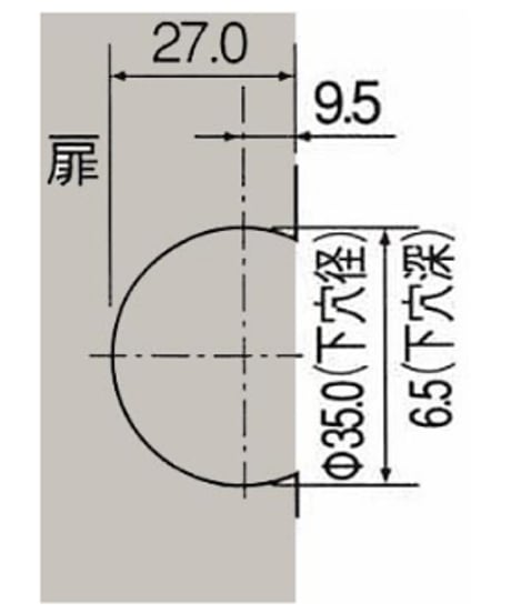 送料全国一律200円! 復刻　K刻印丁番金具20-20 GB色(日本製)