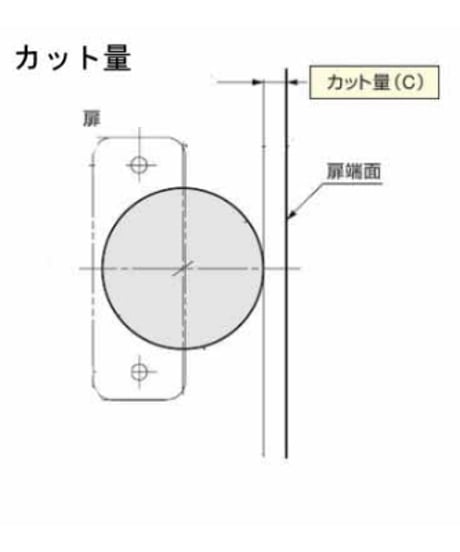 スライド丁番カップ径26mm全カブセ