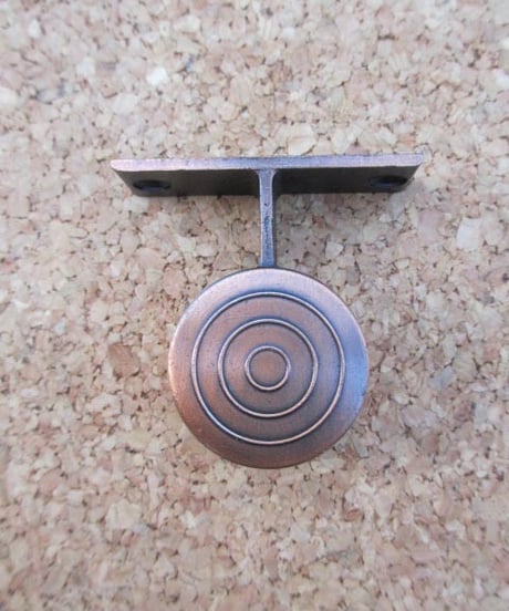 洋服たんすパイプ吊り受け金具(首短)・送料無料