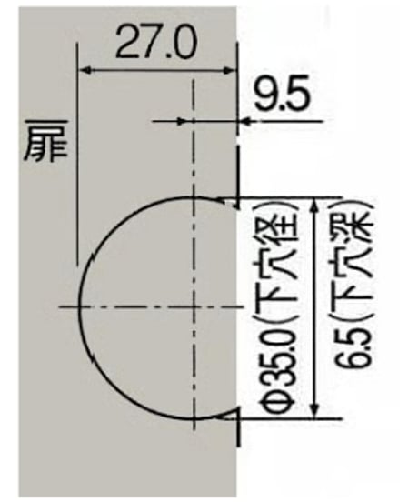 送料全国一律200円! 復刻　K刻印丁番金具15-20 GB色(日本製)