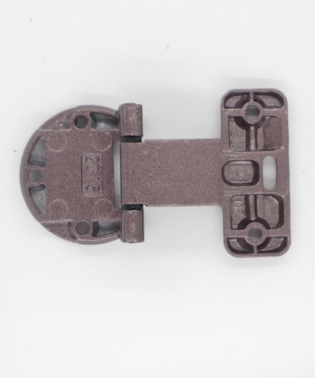 送料全国一律200円! 復刻　K刻印丁番金具20-15 旧サイズ GB色(日本製)