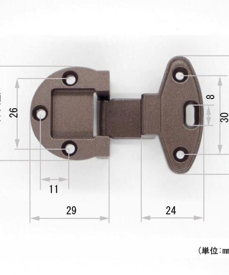 RABBIT代替丁番 20-15 GB色 旧サイズ 送料全国一律200円!