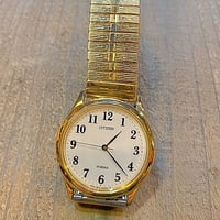 citizenの金色美品クォーツ
