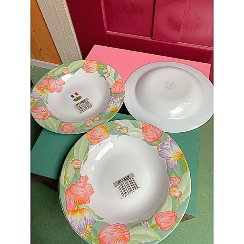 arcopalのお皿5つセット | PORTA CARINA SALON