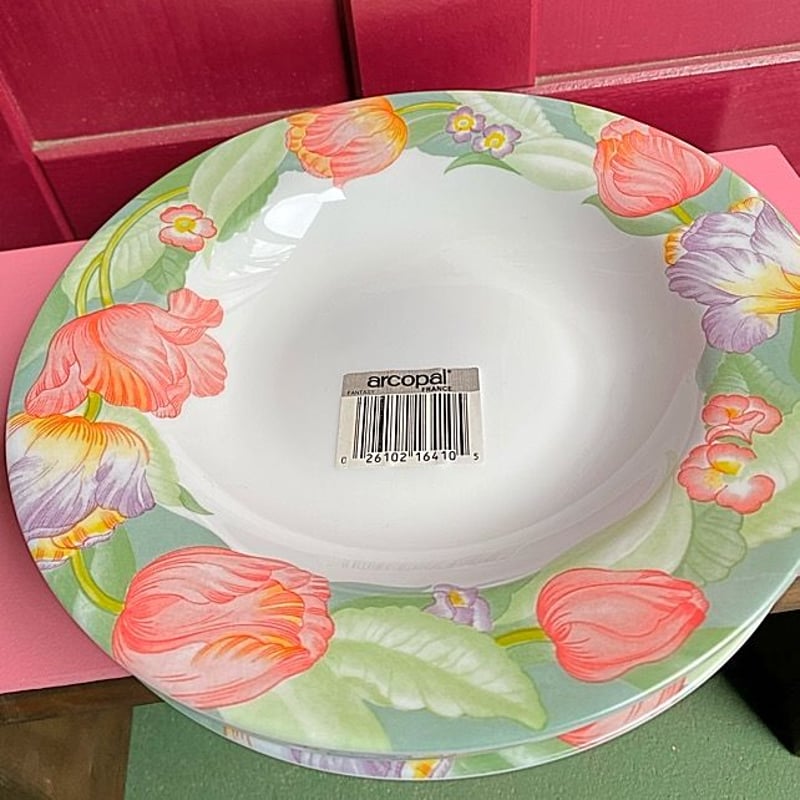 arcopalのお皿5つセット | PORTA CARINA SALON