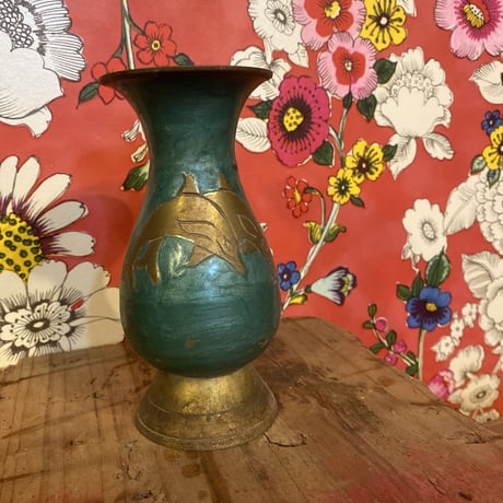ビンテージイルカの花瓶