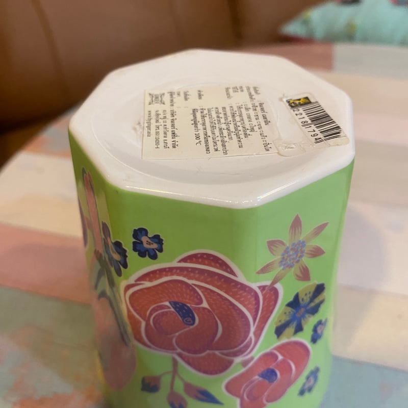 ピーコックブランド　メラミン食器　馬　鳥　蝶々　花柄　出産祝い メラミン食器グリーンバード大コップ | PORTA CARINA SALON