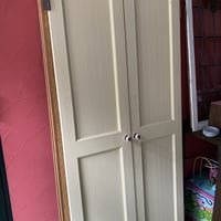 折れ戸ブルー インテリアにも | PORTA CARINA SALON 折れ戸ブルー インテリアにも | PORTA CARINA SALON