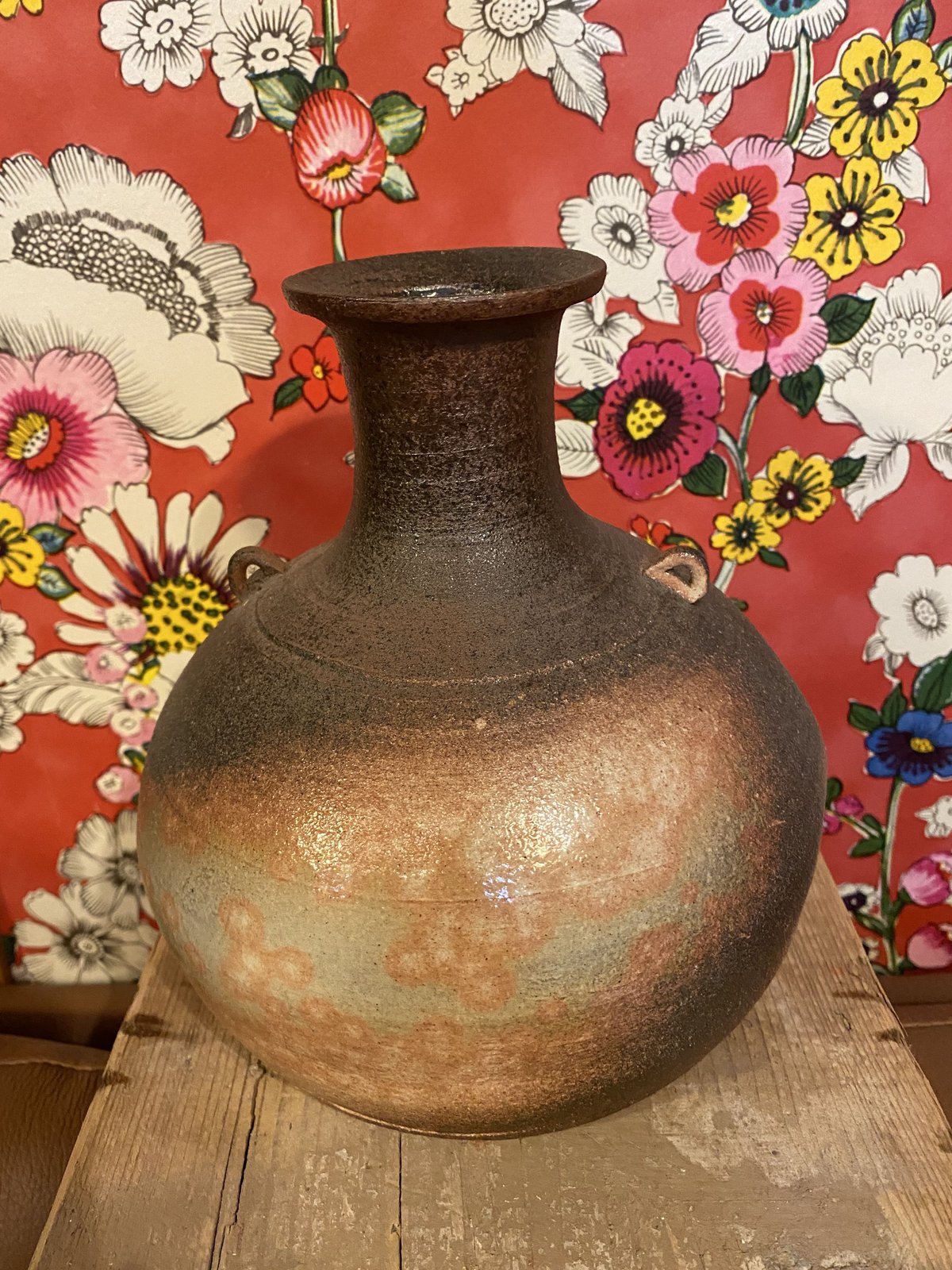 陶器製(萩焼)の花瓶 萩焼花瓶 | PORTA CARINA SALON