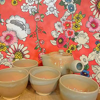 萩焼茶器セット
