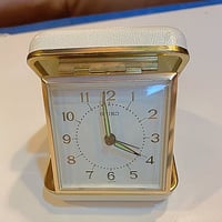 SEIKOビンテージ手巻き置き時計