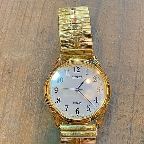 citizenの金色美品クォーツ