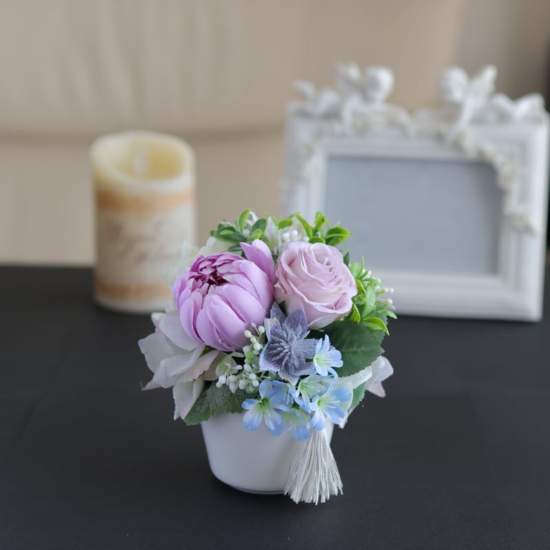 仏花・お供え花(造花) 菊の花 / お手入れ要らず /夏に便利 | BIJOU FLOWER