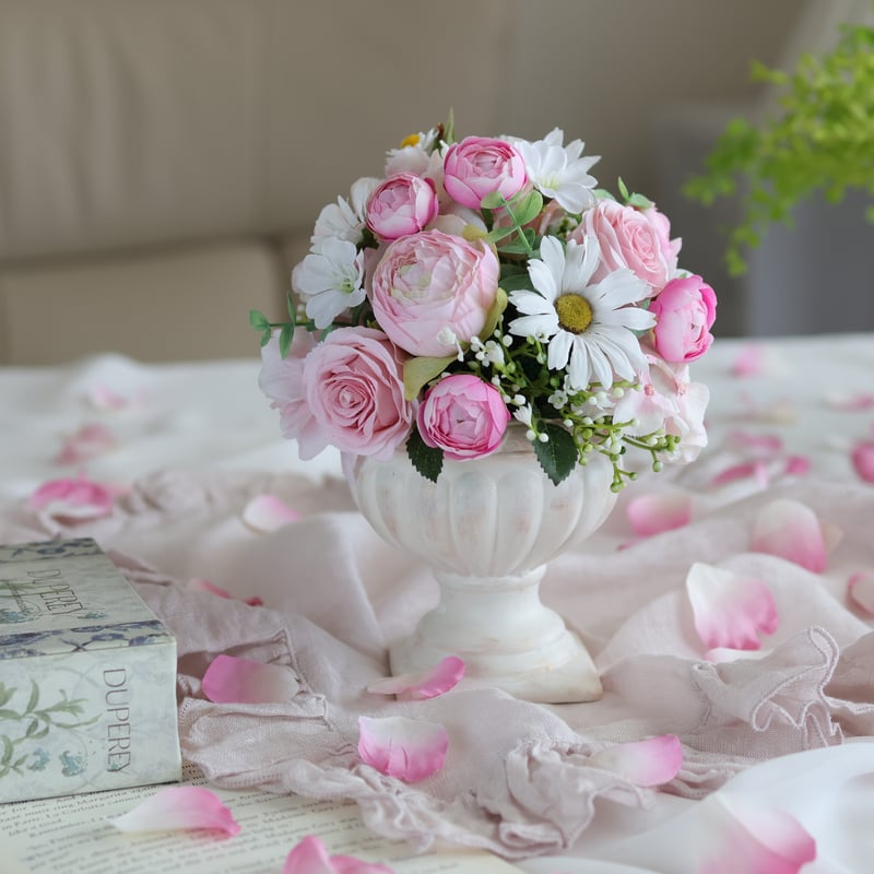 結婚式　テーブル装花【造花】ラナンキュラス 結婚式 テーブル装花【造花】ラナンキュラス