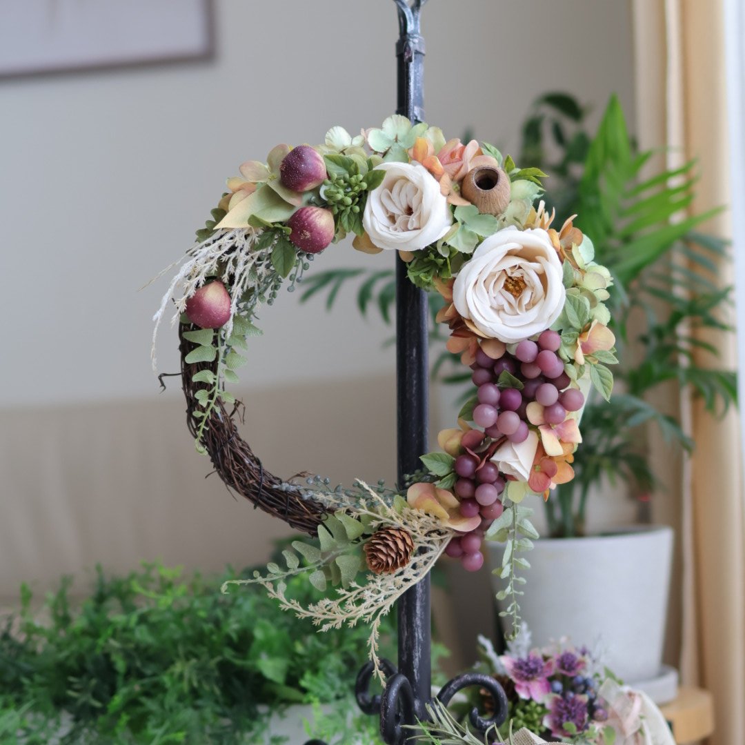 ポポラスベリーのリース　30㎝ ポポラスベリーのリース 30㎝