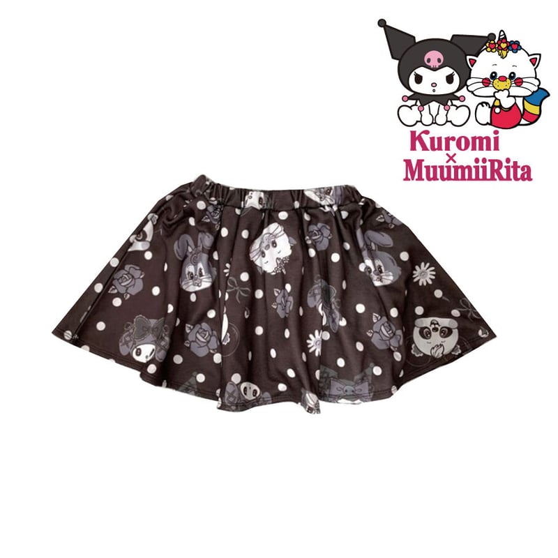 レディース2024SS ラッセルノ　総柄スカート　黒系 レディース2024SS ラッセルノ 総柄スカート 黒系 【公式通販】