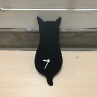 にゃん時計「KURO」壁掛けタイプ