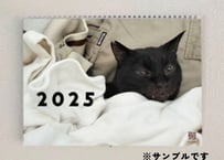 【工場直送】A3壁掛けにゃんとカレンダー2025