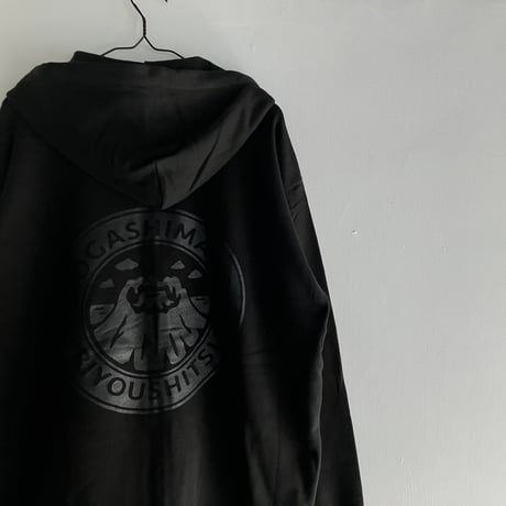 青ヶ島の美容室パーカー（黒）