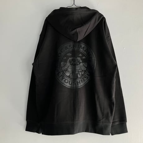 青ヶ島の美容室パーカー（黒）