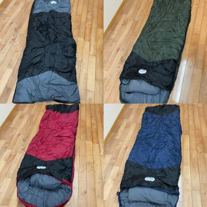 2点セット 春夏用 210T 枕付き シュラフ ハイクオリティ オール