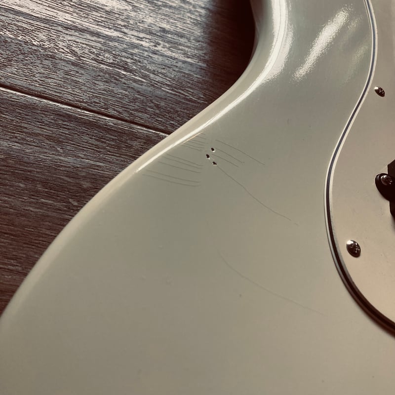 都 RMP-4R ivory | Miyako custom bass guitar