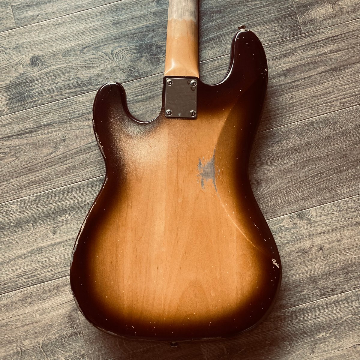 都 MPB-4R brown burst | Miyako custom bass guitar