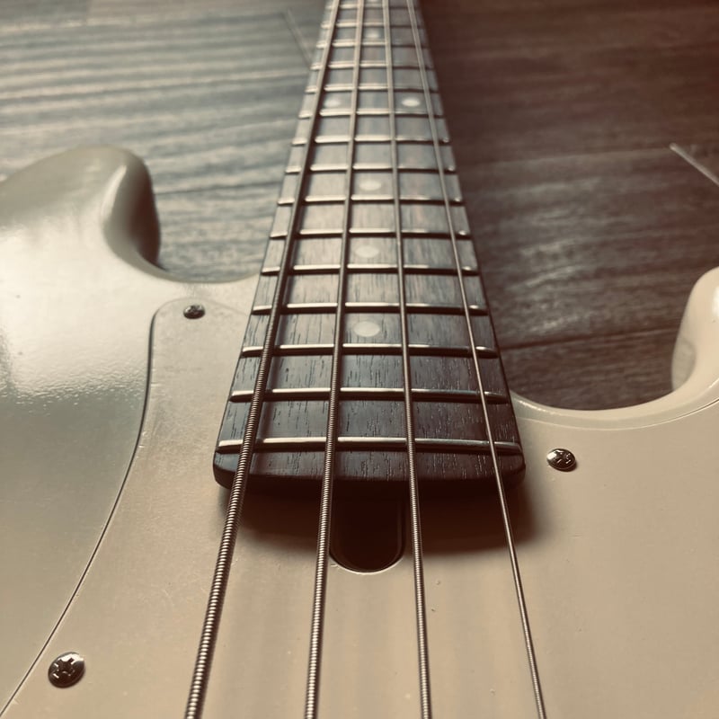 ■Miyako Custom Precision Bass RMP-4R 都 都 RMP-4R ivory | Miyako custom bass guitar