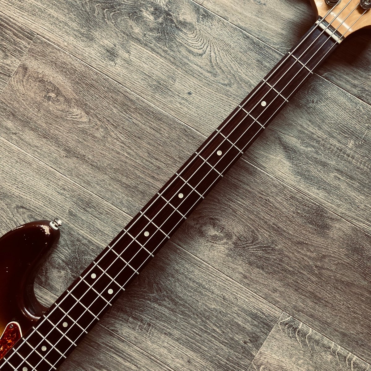 都 MPB-4R brown burst | Miyako custom bass guitar