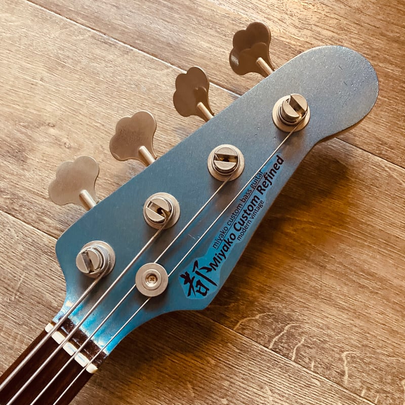 Miyako Custom Refined RMP-4R blue metallic reli